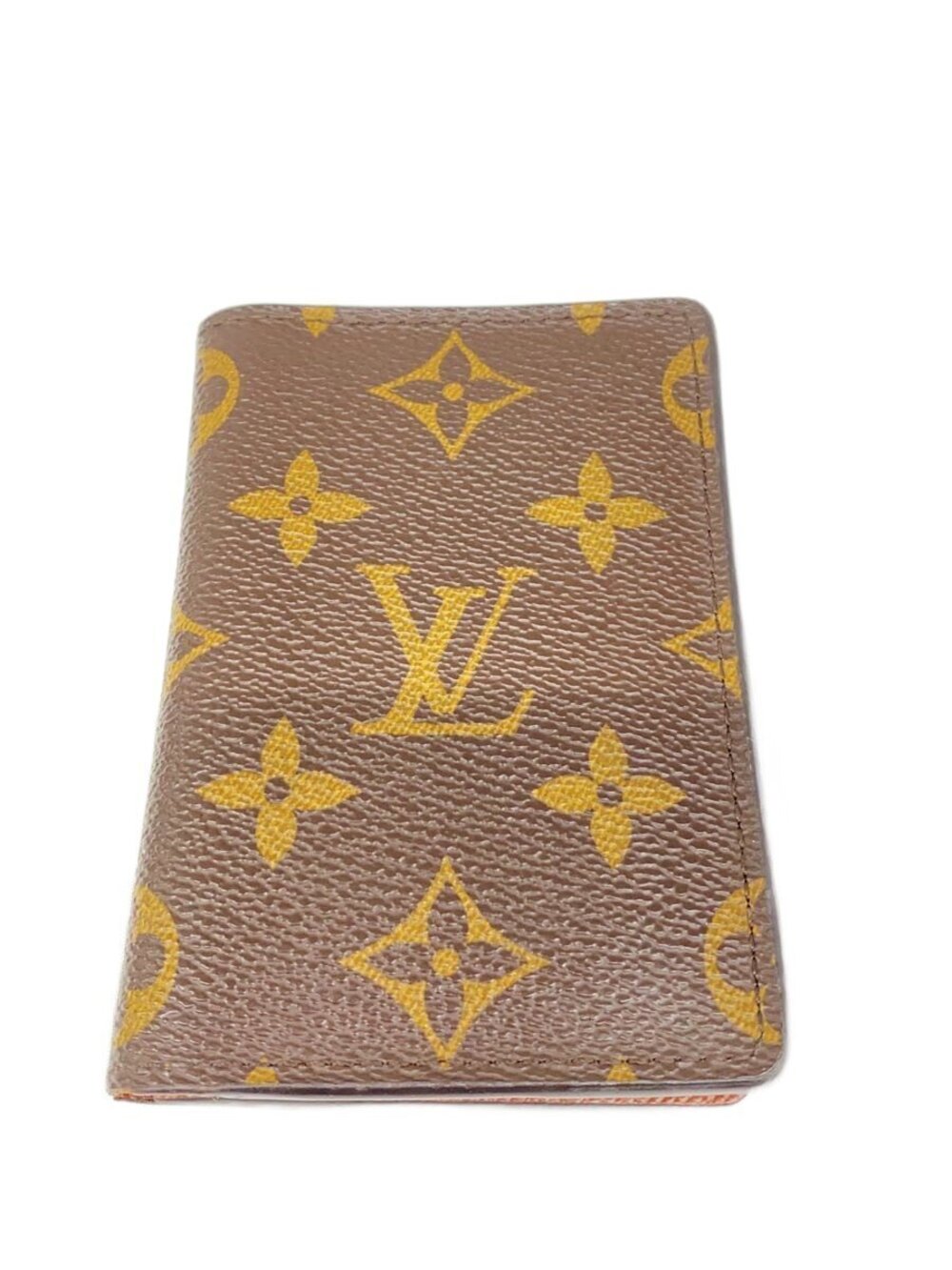 LOUIS VUITTON Organizer de Poche Monogram Canvas Leather Brown All over